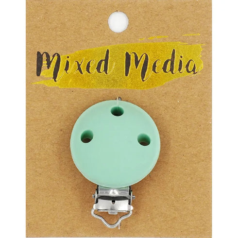 Mint Colour Round Silicon Dummy Clip